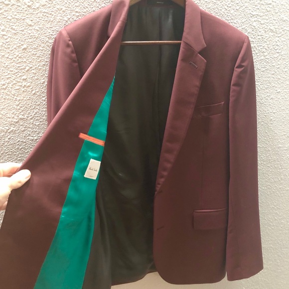 Paul Smith Soho Fit Burgundy suit - Picture 4 of 4